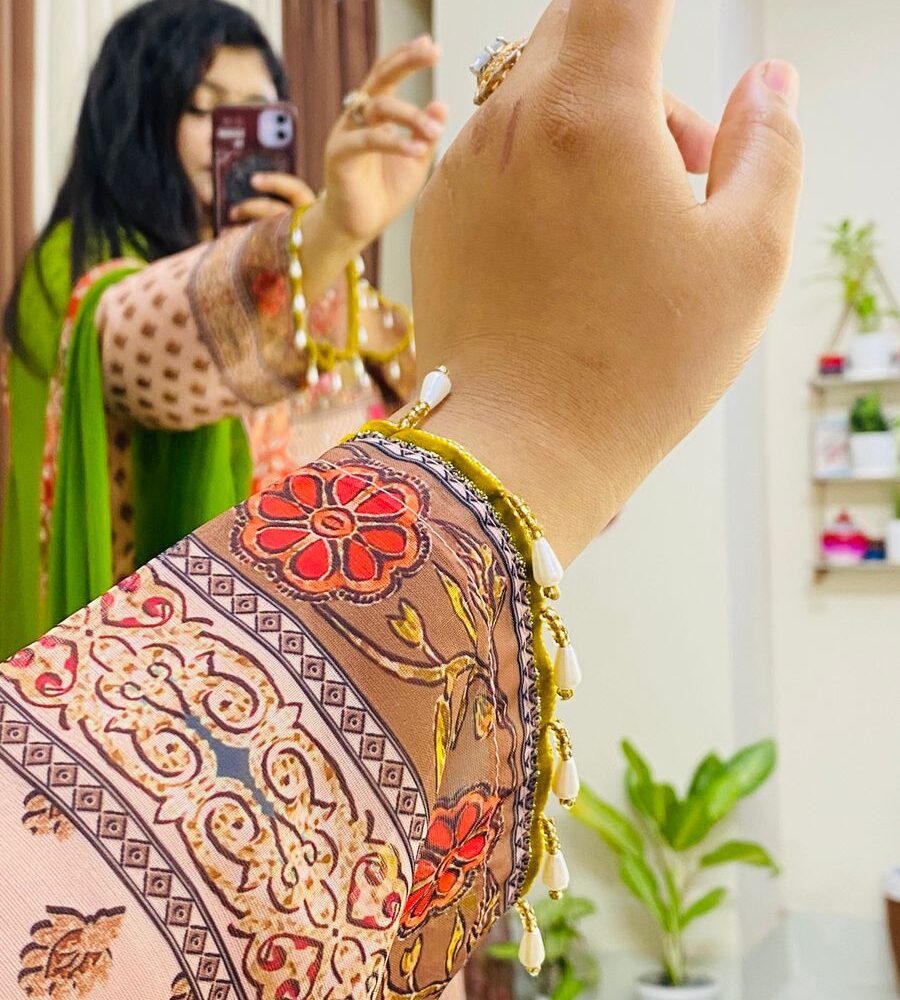 Jorjet Digital Print Three Piece